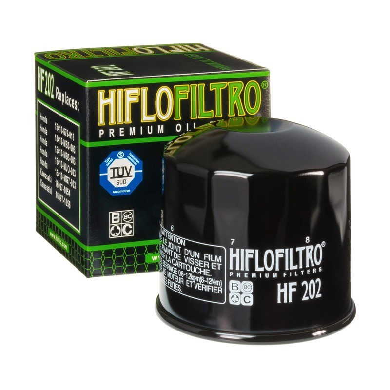 Filtru ulei Hiflofiltro HF202 pentru Honda și Kawasaki
