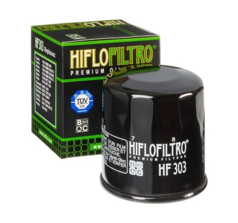 Filtru ulei Hiflofiltro HF303 pentru Honda, Yamaha, Bimota și Kawasaki
