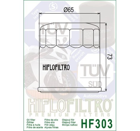  Filtru ulei HF303
