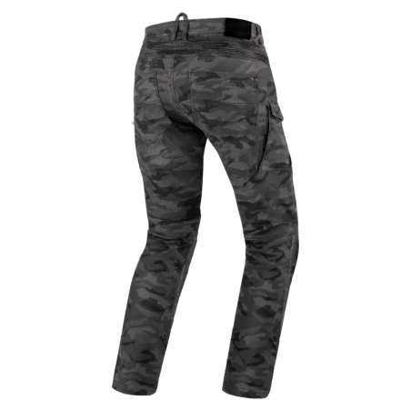 Pantaloni de protecție moto textili Shima Giro 3.0 Camo pentru bărbați,Tapered Fit