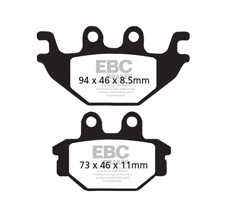 Placute frana EBC SFAC377 Yamaha MT-125 / YZF-R 125