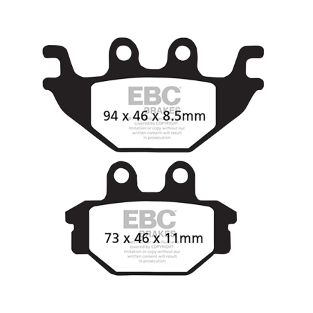 Placute frana EBC SFAC377 Yamaha MT-125 / YZF-R 125