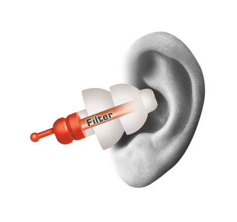 Dopuri de urechi Motosafe Race, Alpine