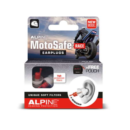 Dopuri de urechi Motosafe Race, Alpine