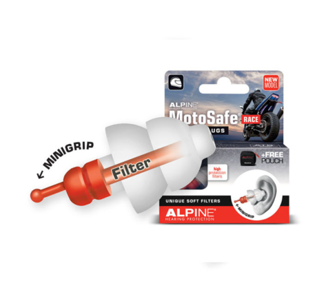 Dopuri de urechi Motosafe Race, Alpine