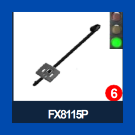 Mecanizm ochelari de soare casca moto Sharl Spartan RS FX8115PBLKTU-negru