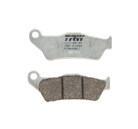 Set placute frana TRW MCB648EC