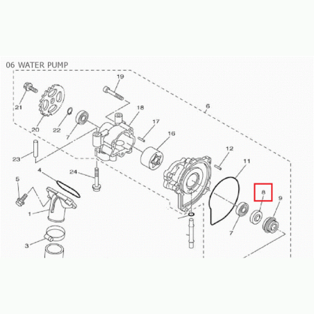Yamaha simering pompa apa  9310212321