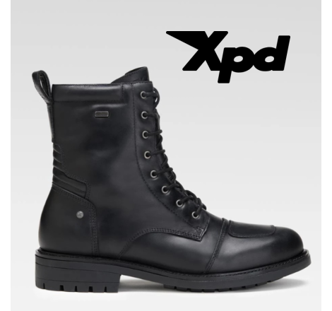 XPD X-NASHVILLE H2OUT cizme moto vintage