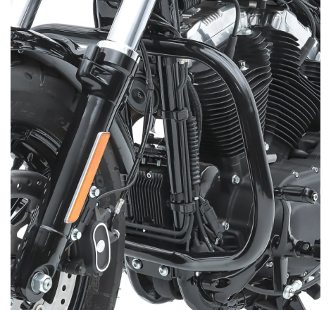 Protectie motor compatibil cu Harley Davidson XR 1200 08-10 HS5 negru Craftride