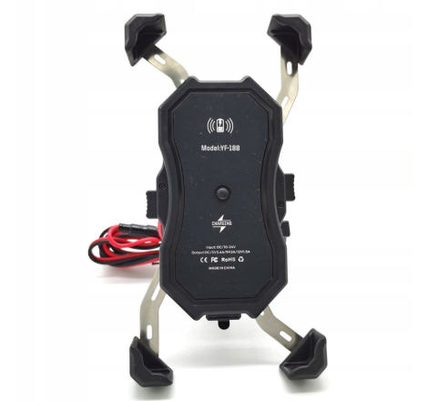 Suport telefon moto ATV cu încărcare wireless | Motorbikers.ro