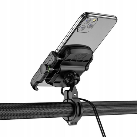 Suport pentru telefon FreedConn MC10K-V2 cu incarcator USB