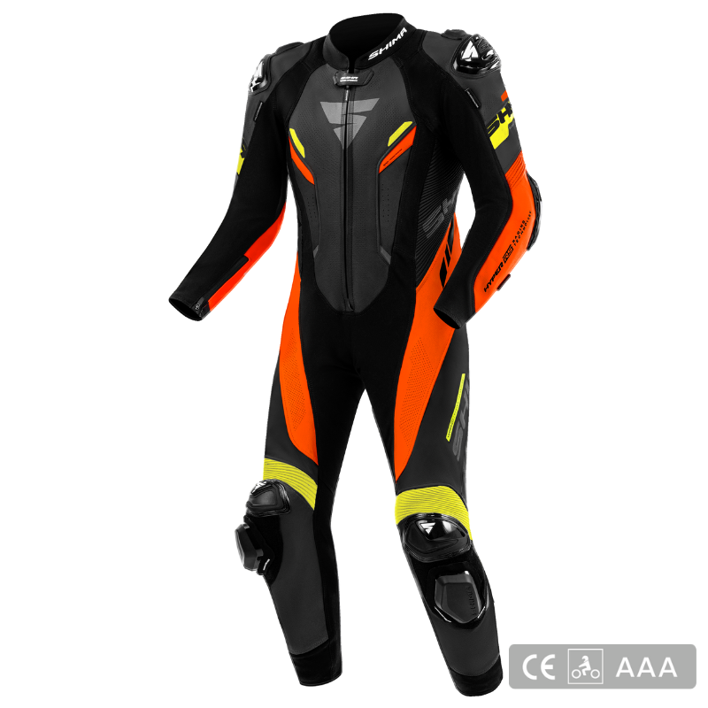 Combinezon piele sport 1 piesa Shima Hyper-RS