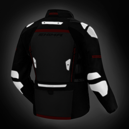 Geacă Moto Touring Shima Dune - Sistem 3-în-1, Impermeabilă