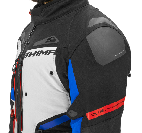 Geacă Moto Touring Shima Dune - Sistem 3-în-1, Impermeabilă