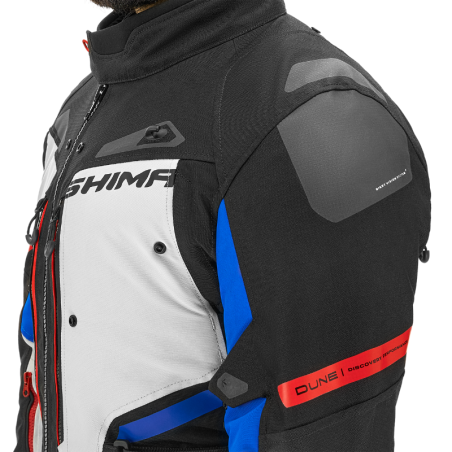 Geacă Moto Touring Shima Dune - Sistem 3-în-1, Impermeabilă