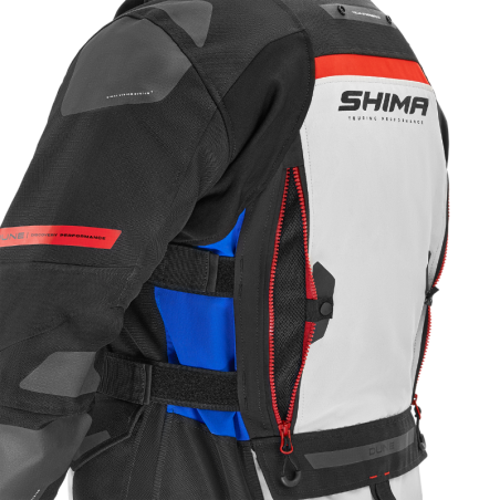 Geacă Moto Touring Shima Dune - Sistem 3-în-1, Impermeabilă