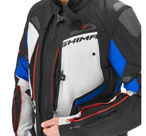 Geacă Moto Touring Shima Dune - Sistem 3-în-1, Impermeabilă