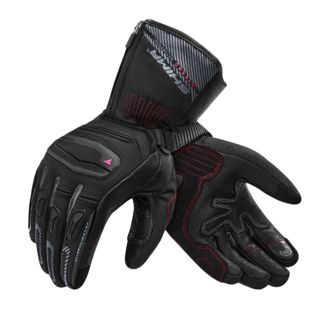 manusi-moto-dama-shima-inverno-impermeabile-negru