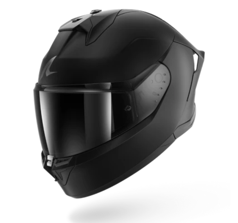 Casca moto SHARK SKWAL CUP Dark Shadow Mat Black Mat cu viziera fumurie