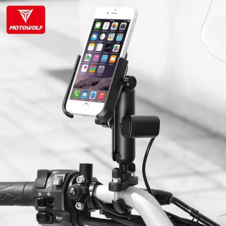 suport-telefon-ghidon-moto-motowolf-incarcare-usb-black