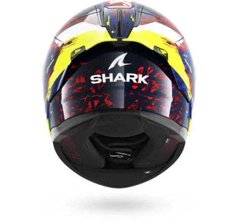 Casca Shark Skwal Cup Speed-Vib Blue Red Yellow ECE 22.06 | MotorBikers