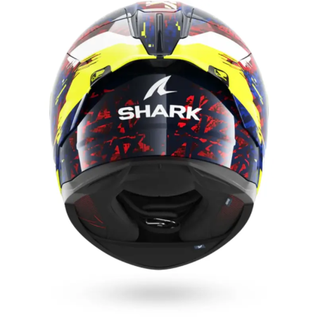 Casca Shark Skwal Cup Speed-Vib Blue Red Yellow ECE 22.06 | MotorBikers
