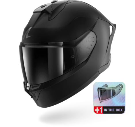 Cască Moto Integrală SHARK Skwal Cup Dark Shadow Mat Black Mat