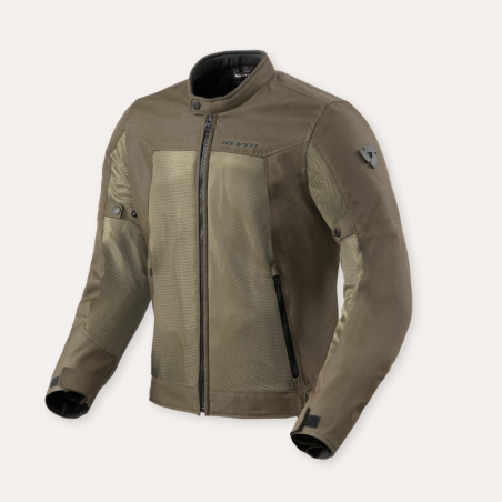 Jachetă moto REV'IT! Eclipse 2 – textil mesh urban negru vară CE nivel 1