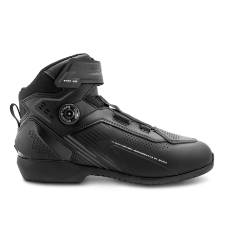 Detaliu sistem închidere ATOP A-B63 lateral ghete moto SHIMA Enzo Air