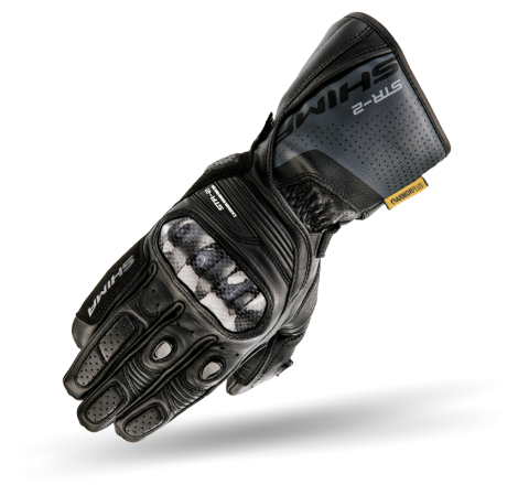 Manusi Moto Piele Shima STR-2 Carbon Sportive | MotorBikers