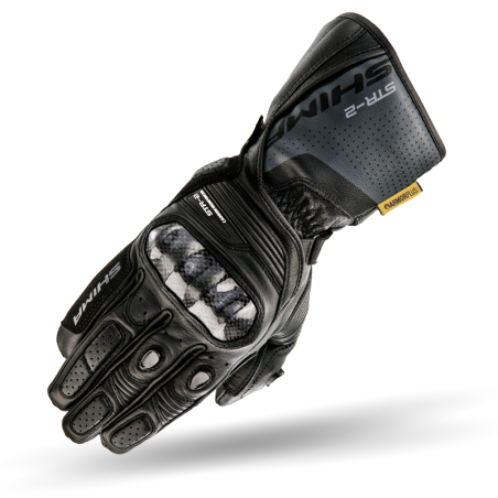 Manusi Moto Piele Shima STR-2 Carbon Sportive | MotorBikers