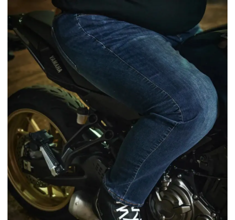 Blugi Moto Bering Trust King Size Denim Cordura Albastru