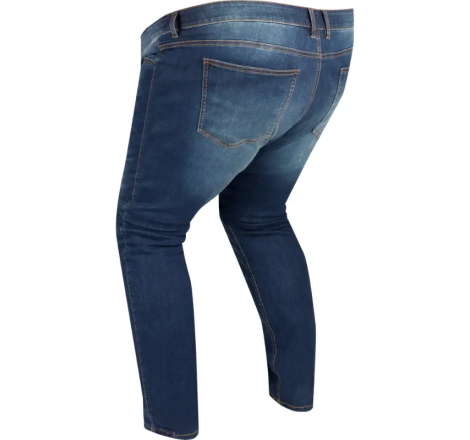 Blugi Moto Bering Trust King Size Denim Cordura Albastru