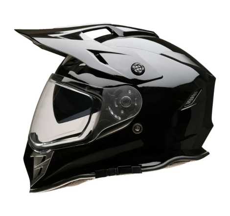 Casca Moto Dual-Sport Z1R Range 2.0 Solid Black