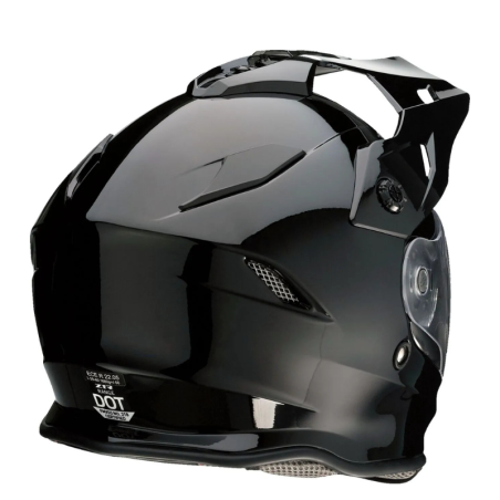 Casca Moto Dual-Sport Z1R Range 2.0 Solid Black