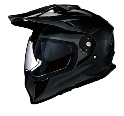 Casca Moto Dual-Sport Z1R Range 2.0 Solid Black