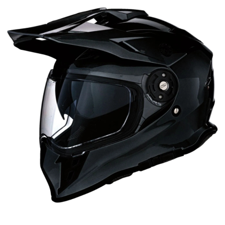 Casca Moto Dual-Sport Z1R Range 2.0 Solid Black