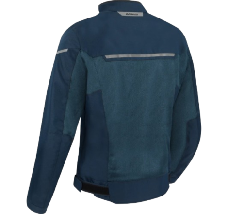 Geaca Moto BERING OZONE Navy Textila Impermeabila