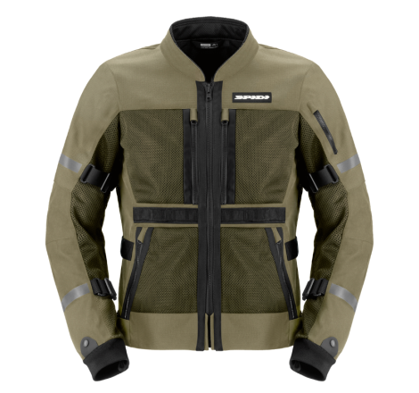 Geaca moto mesh SPIDI Tech Armor 2 T379 negru – CE Clasa AA ventilatie maxima vara