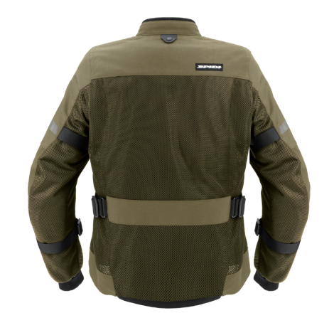 Spate geacha moto SPIDI Tech Armor 2 – panouri mesh mari si reflexie 3M Scotchlite
