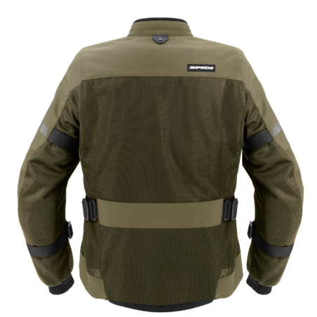 Spate geacha moto SPIDI Tech Armor 2 – panouri mesh mari si reflexie 3M Scotchlite