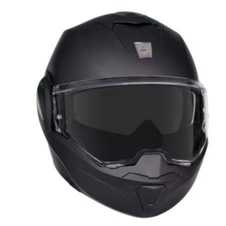 Scorpion EXO-Tech Evo Negru Mat Casca Modulara P/J ECE | motorbikers.ro