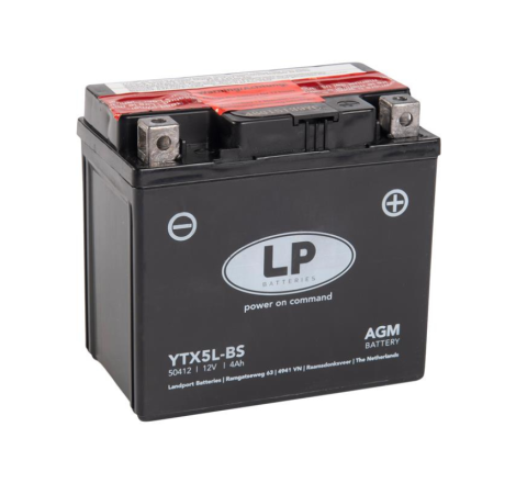 Baterie 12V 4 Ah AGM LTX5L-BS (CCA80)