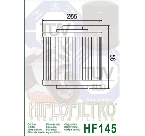  Filtru ulei Hiflo HF-145