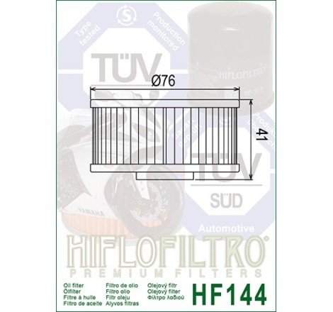  Filtru ulei HF-144
