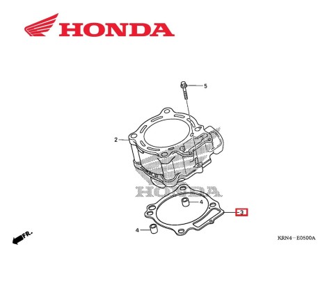 GARNITURA CILINDRU HONDA CRF250R-X (2004)