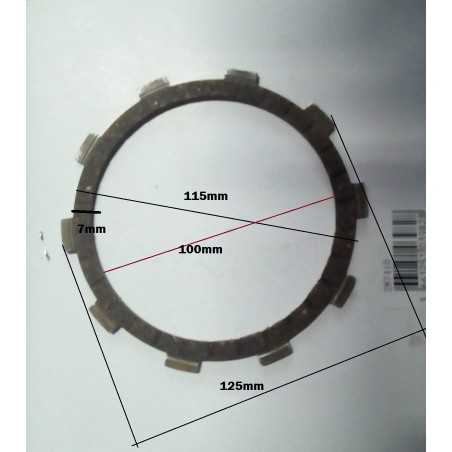 Set lamele ambreiaj Aprilia Minareli/AM6