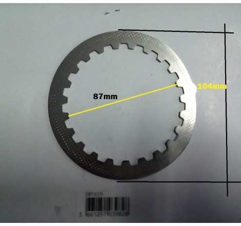 Set lamele ambreiaj Aprilia Minareli/AM6