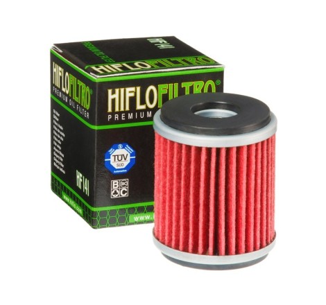 Filtru ulei Hiflofiltro HF141 Racing – compatibil motociclete sport și racing